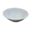 White porcelain bowls, simple household ceramic tableware, serving rice bowls, large soup bowls Item Picture